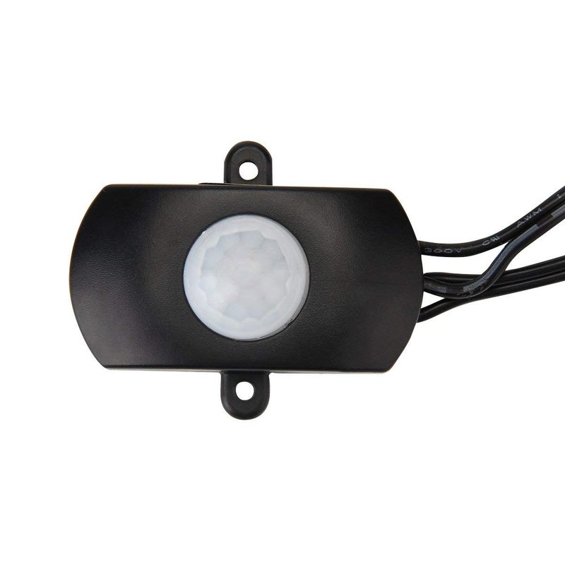 SUPERNIGHT DC 5V-24V 5A PIR Motion Activated Sensor Switch with DC Coupler Cable for LED Strip Light - Image 3